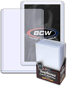 25  BCW  Premium Top Loader Pack