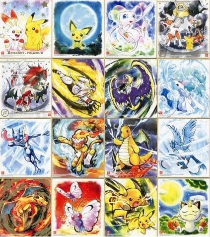 (2)Pokémon Shikishi Art 4